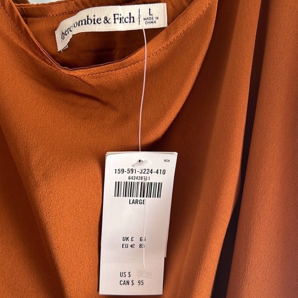 Abercrombie Satin Dress NWT - Picture 3 of 3